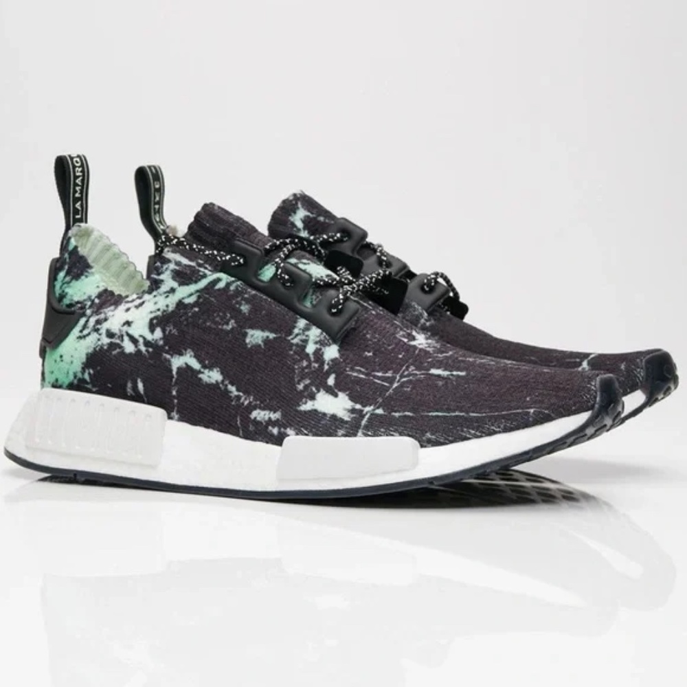 Adidas Originals NMD R1 PK (Prime Knit) Men's Sneakers Green Marble